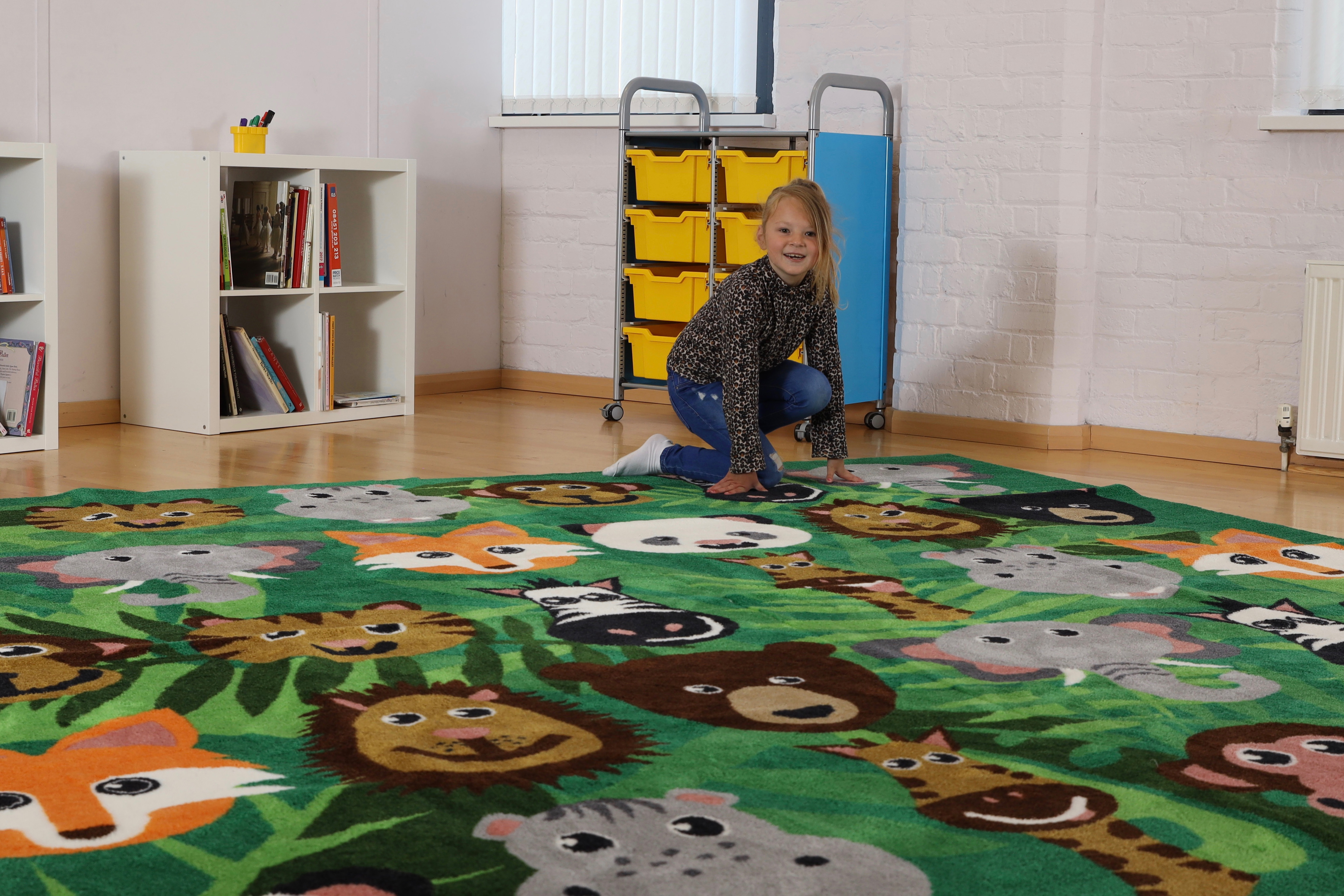 Wild Animals 3x3m Placement Carpet